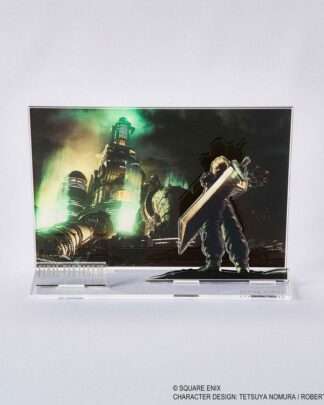 Final Fantasy VII Rebirth Acryl Diorama Cloud Key Art