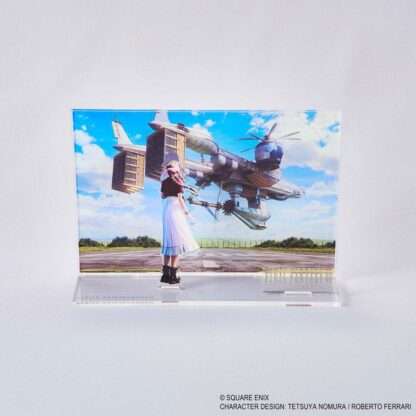 Final Fantasy VII Rebirth Acryl Diorama Aerith Key Art