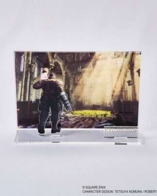 Final Fantasy VII Rebirth Acryl Diorama Barret Key Art