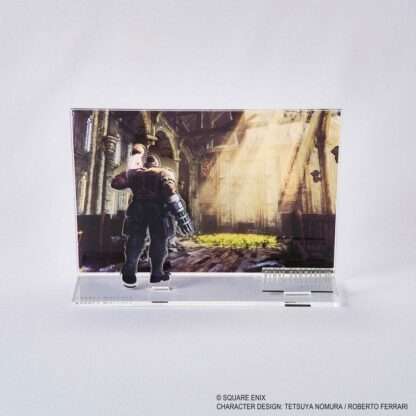 Final Fantasy VII Rebirth Acryl Diorama Barret Key Art