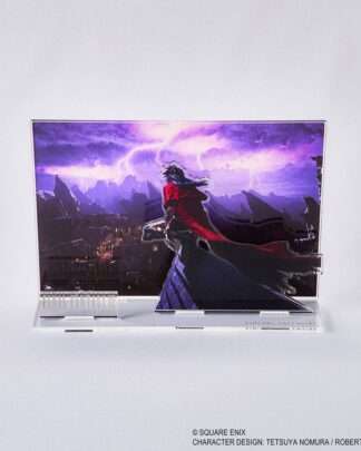 Final Fantasy VII Rebirth Acryl Diorama Vincent Key Art