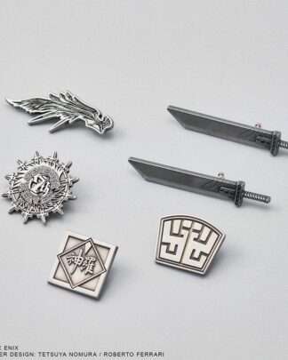 Final Fantasy VII Rebirth Mini-Metall-Anstecker Blind Box Display (6)