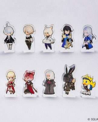 Final Fantasy XIV Mini-Acryl-Blocksammlung Vol. 1 Blind Box Display (10)