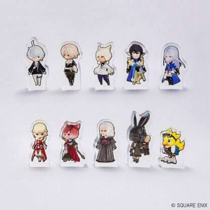 Final Fantasy XIV Mini-Acryl-Blocksammlung Vol. 1 Blind Box Display (10)