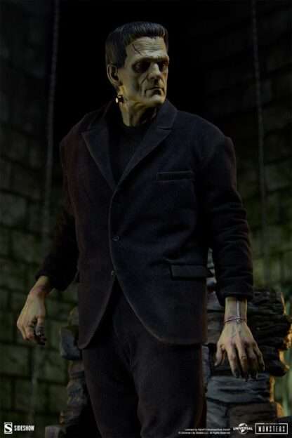 Frankenstein Premium Format Mixed Media Statue Frankenstein (Fabric Costume) 57 cm – Bild 2