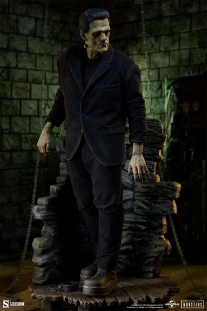 Frankenstein Premium Format Mixed Media Statue Frankenstein (Fabric Costume) 57 cm – Bild 7