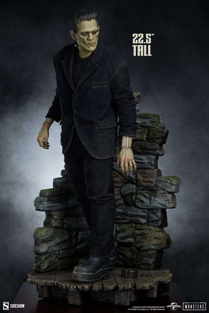 Frankenstein Premium Format Mixed Media Statue Frankenstein (Fabric Costume) 57 cm – Bild 9