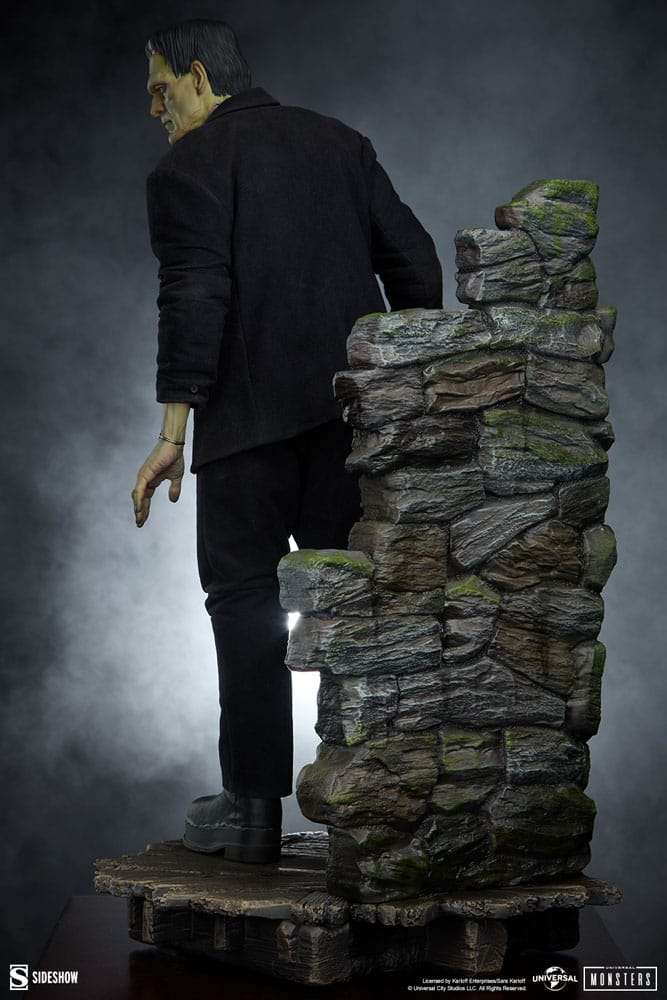 Frankenstein Premium Format Mixed Media Statue Frankenstein (Fabric Costume) 57 cm – Bild 10