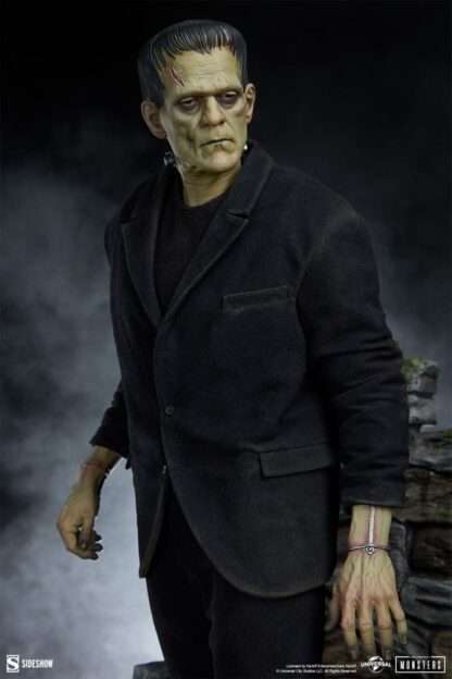Frankenstein Premium Format Mixed Media Statue Frankenstein (Fabric Costume) 57 cm – Bild 11