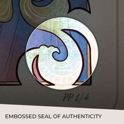 Critical Role Kunstdruck Matthew Mercer: 10th Anniversary Art Nouveau Illustrations 46 x 28 cm - ungerahmt – Bild 7