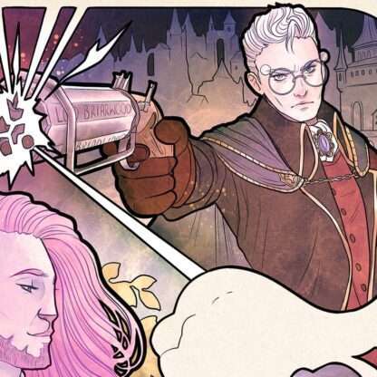 Critical Role Kunstdruck Taliesin Jaffe: 10th Anniversary Art Nouveau Illustrations 46 x 28 cm - ungerahmt – Bild 5