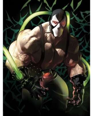DC Comics Kunstdruck Bane 61 x 41 cm - ungerahmt