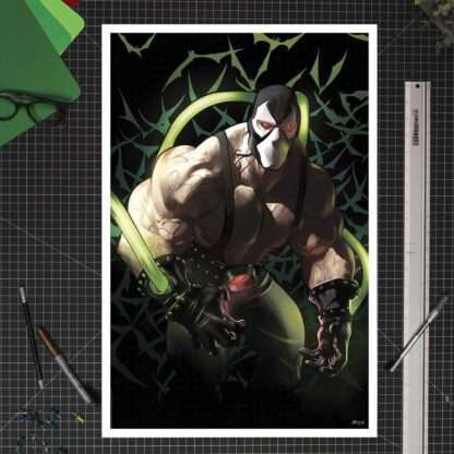 DC Comics Kunstdruck Bane 61 x 41 cm - ungerahmt – Bild 2