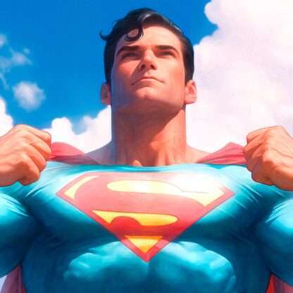 DC Comics Kunstdruck Justice League Trinity: Superman 61 x 41 cm - ungerahmt – Bild 3