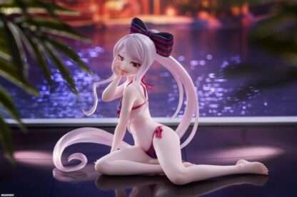 Overlord PVC Statue Desktop Cute Figure Shalltear Swimsuit Ver. 13 cm          - Beschädigte Verpackung – Bild 2