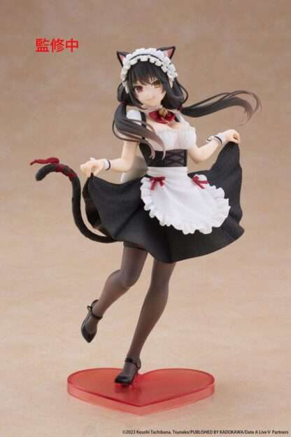 Date A Live V Coreful PVC Statue Kurumi Tokisaki Cat Ear Maid Ver. 18 cm   - Beschädigte Verpackung