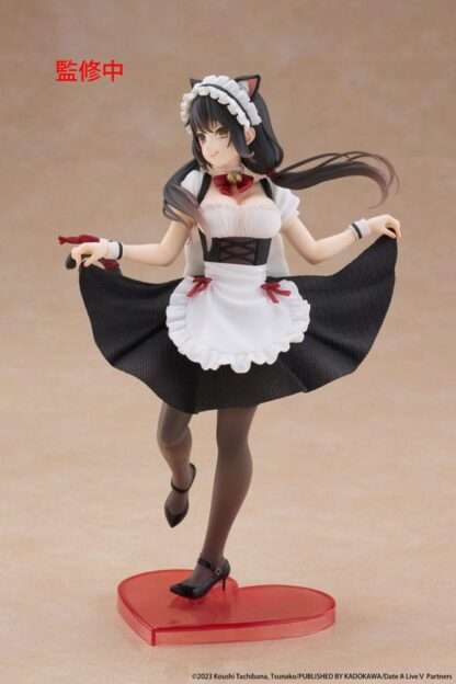Date A Live V Coreful PVC Statue Kurumi Tokisaki Cat Ear Maid Ver. 18 cm   - Beschädigte Verpackung – Bild 3