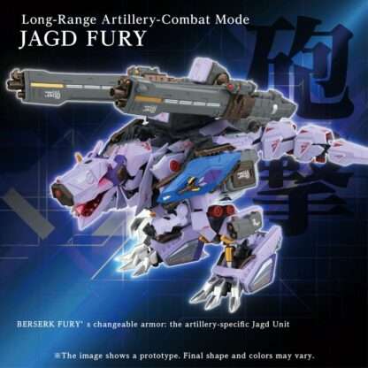 Zoids Model Kit Zubehör-Set AM-Z01CP Berserk Fury Sturm & Jagd Unit – Bild 5