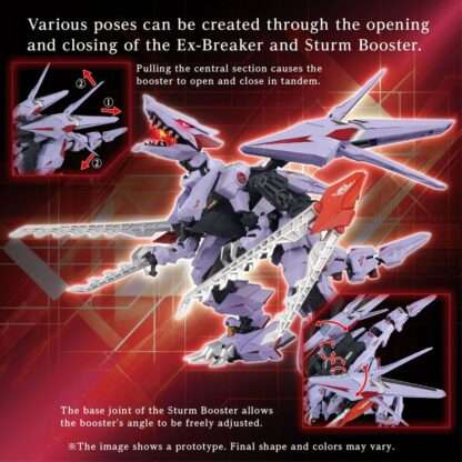 Zoids Model Kit Zubehör-Set AM-Z01CP Berserk Fury Sturm & Jagd Unit – Bild 7
