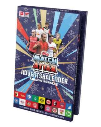 Bundesliga Match Attax Trading Cards 2025/26 Adventskalender