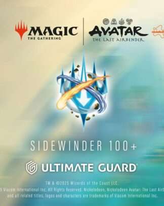 Ultimate Guard Sidewinder 100+ Xenoskin Magic: The Gathering | Avatar: The Last Airbender - Mana Symbol Blue