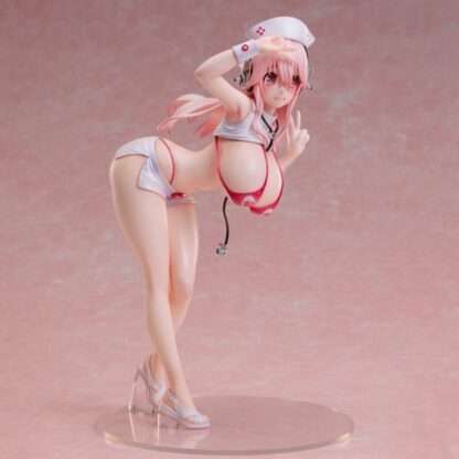 Super Sonico PVC Statue 1/6 Super Sonico Nurse Bikini Ver. 22 cm – Bild 3