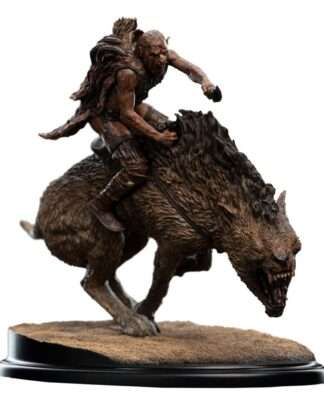 Herr der Ringe Mini Statue Sharkû on Warg 18 cm