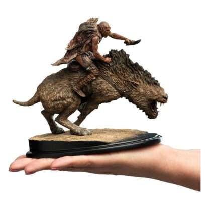 Herr der Ringe Mini Statue Sharkû on Warg 18 cm – Bild 6