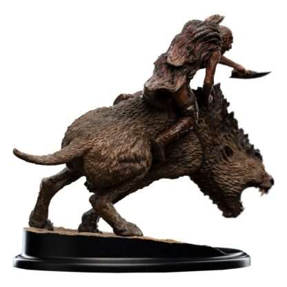 Herr der Ringe Mini Statue Sharkû on Warg 18 cm – Bild 7