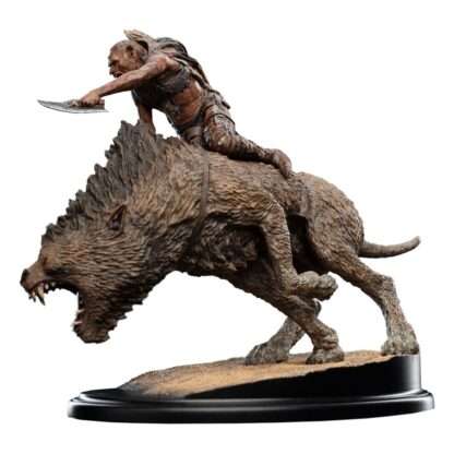 Herr der Ringe Mini Statue Sharkû on Warg 18 cm – Bild 11