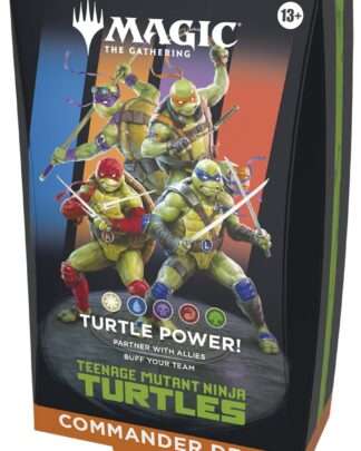 Magic the Gathering Teenage Mutant Ninja Turtles Commander-Decks Umkarton (4) englisch