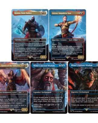 Magic the Gathering Secret Lair x PlayStation: God of War: Norse englisch