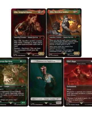 Magic the Gathering Secret Lair x PlayStation: The Last of Us Part II englisch