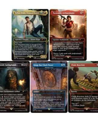 Magic the Gathering Secret Lair x PlayStation: Uncharted englisch