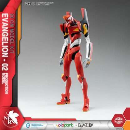 Neon Genesis Evangelion AMK Series Plastic Model Kit Eva-02 20 cm      - Stark beschädigte Verpackung