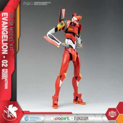 Neon Genesis Evangelion AMK Series Plastic Model Kit Eva-02 20 cm      - Stark beschädigte Verpackung – Bild 2