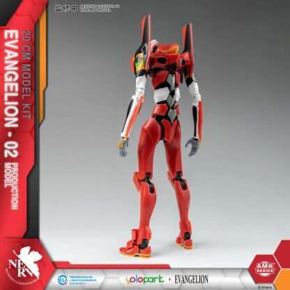 Neon Genesis Evangelion AMK Series Plastic Model Kit Eva-02 20 cm      - Stark beschädigte Verpackung – Bild 4