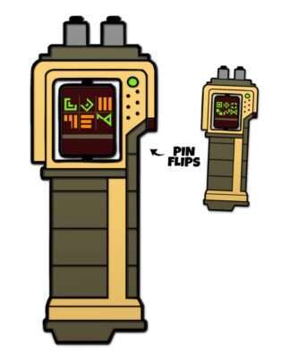 Five Nights at Freddy´s Ansteck-Pin Data Diver Turner 5 cm