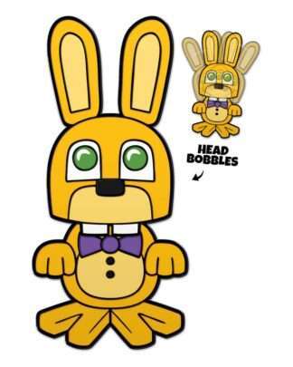 Five Nights at Freddy´s Bobble Ansteck-Pin Spring Bonnie 5 cm