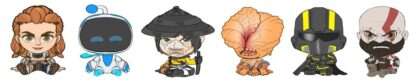 PlayStation Bobble Hero Wackelkopf-Figuren 6 cm Display (12)