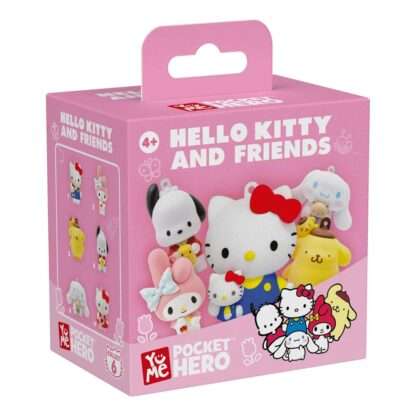 Sanrio Pocket Hero Schlüsselanhänger Hello Kitty and Friends Series 1 Blind Box Display (12) – Bild 3
