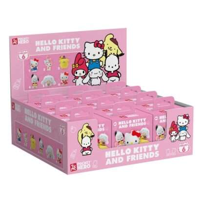 Sanrio Pocket Hero Schlüsselanhänger Hello Kitty and Friends Series 1 Blind Box Display (12) – Bild 6