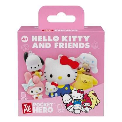 Sanrio Pocket Hero Schlüsselanhänger Hello Kitty and Friends Series 1 Blind Box Display (12) – Bild 7