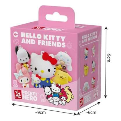 Sanrio Pocket Hero Schlüsselanhänger Hello Kitty and Friends Series 1 Blind Box Display (12) – Bild 9