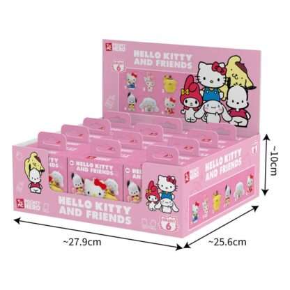 Sanrio Pocket Hero Schlüsselanhänger Hello Kitty and Friends Series 1 Blind Box Display (12) – Bild 10