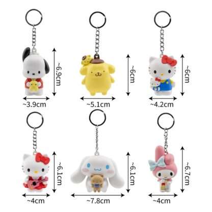 Sanrio Pocket Hero Schlüsselanhänger Hello Kitty and Friends Series 1 Blind Box Display (12) – Bild 11