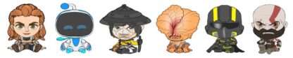 PlayStation Bobble Hero Wackelkopf-Figuren 6 cm Blind Box Display (12)