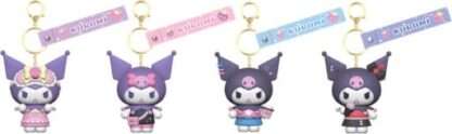 Sanrio Kuromi Cute Outfit Series Schlüsselanhänger Kuromi Display (12)