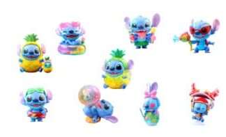Lilo & Stitch Cosbi Minifiguren 8 cm Blind Box Display (8)