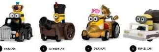 Minions Zoom Hero Rückzug-Fahrzeuge mit Figuren Blind Box Display (12)
